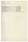 ''Gone With the Wind'' Final Shooting Script -- Bound in Navy Blue Leather With Gilt Tooling
